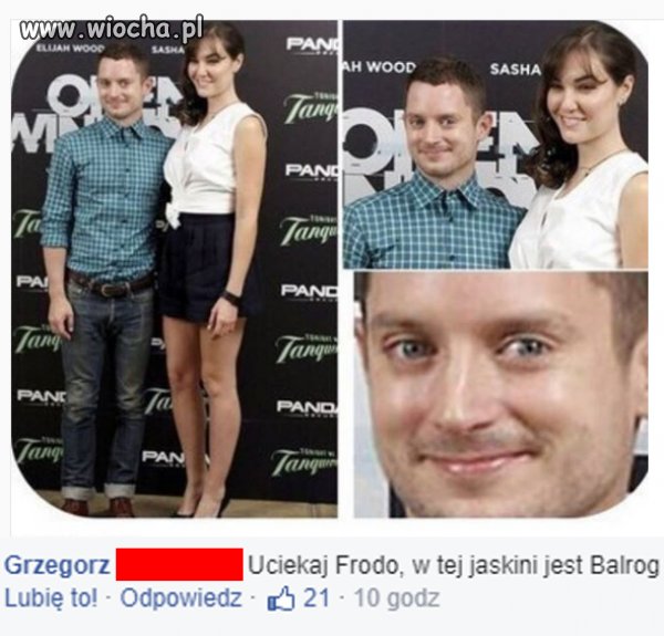 Frodo z nią nie ma żartów 