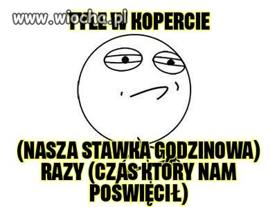 Będzie sprawiedliwie.