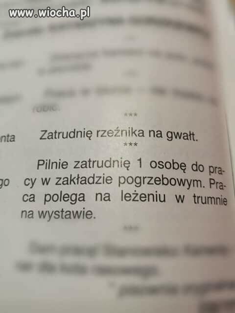 Ogłoszenia