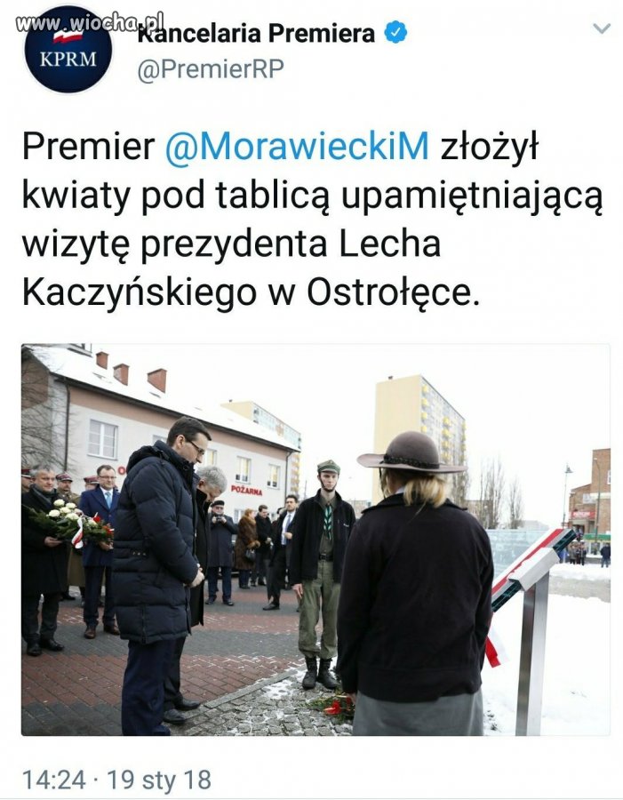 Aza rok będą składać kwiaty