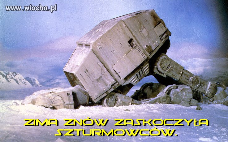 Gdyby zima zaskoczyła imperialnych drogowców...
