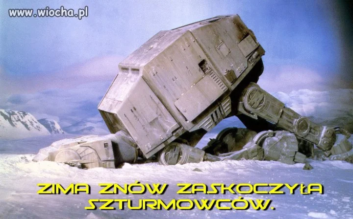 Gdyby zima zaskoczyła imperialnych drogowców...
