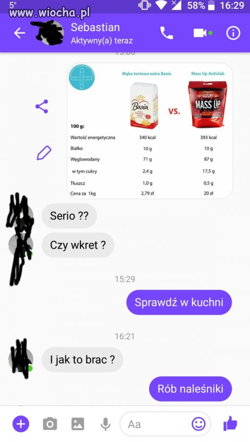 To prawda ,mąka jest dużo zdrowsza