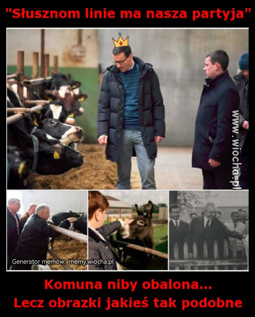 "Słusznom linie ma nasza partyja"