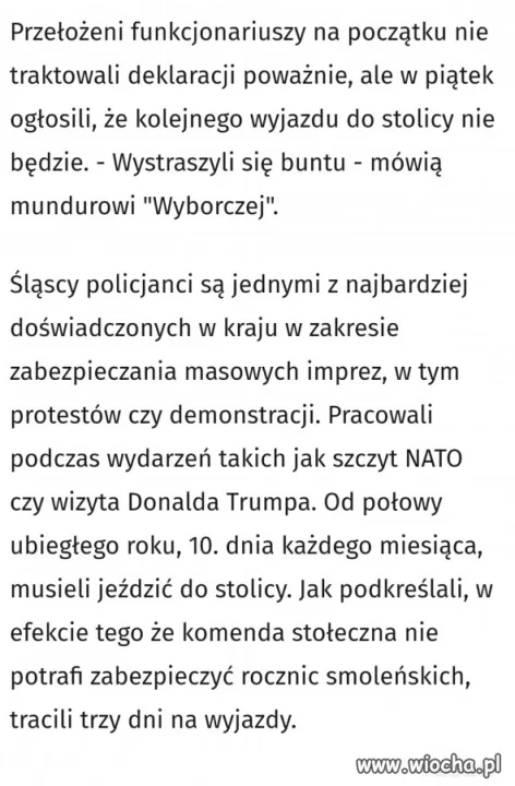 Śląscy Policjanci powiedzieli dość.