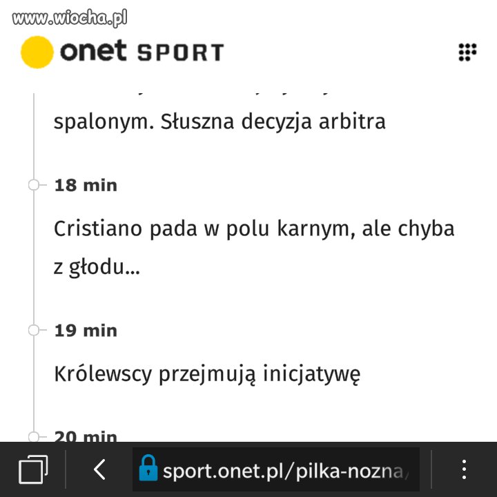 Real i Onet w formie.