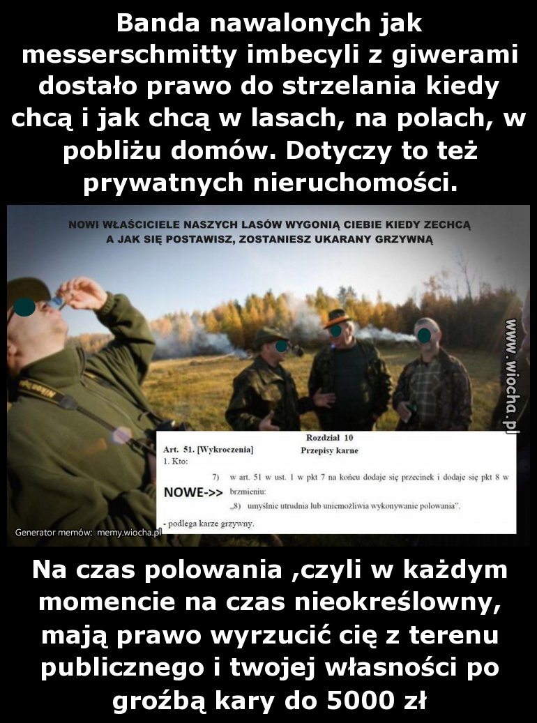 Pamiętaj ch**ie , tzn. obywatelu...