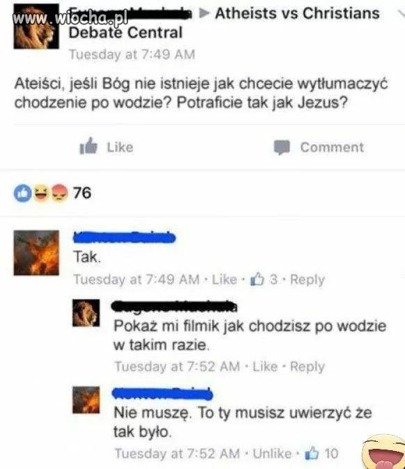To kwestia wiary