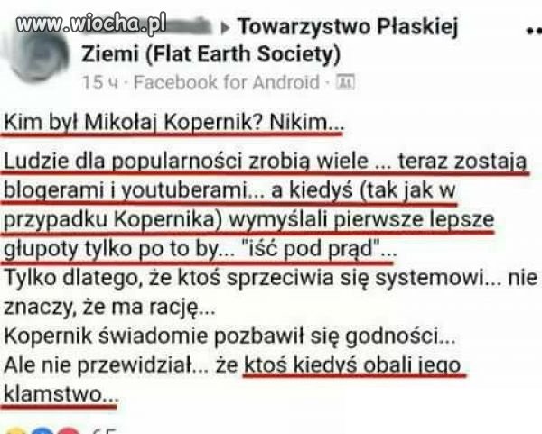Towarzystwo Płaskiej Ziemi
