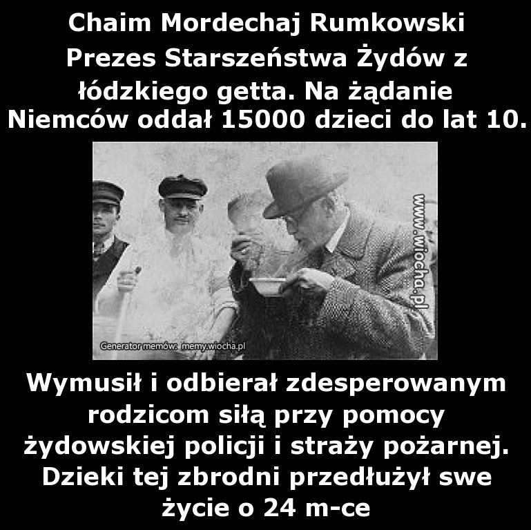 Nie pamiętam w historii aby jakiś Polak...