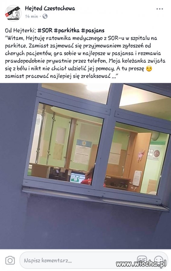 W pewnym szpitalu