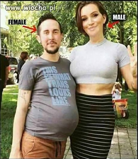 Jako że męczyźni mają zamiar teraz rodzić dzieci..