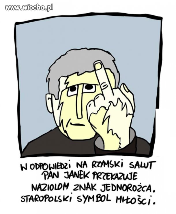 Znak jednorożca...