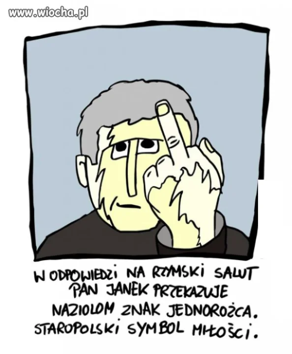 Znak jednorożca...
