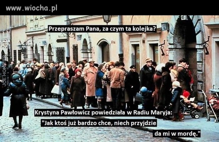 Pawłowicz się wymsknęło.