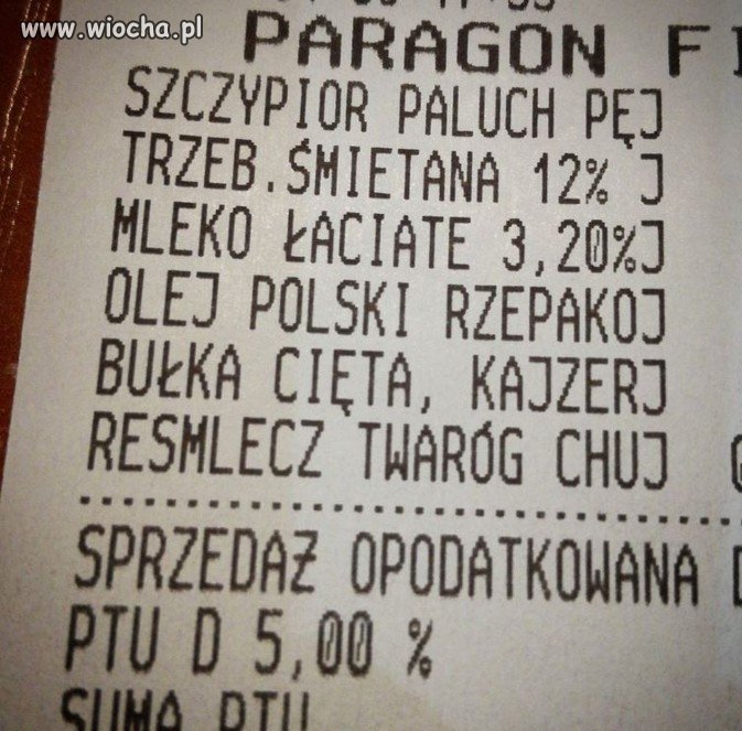 Za twaróg