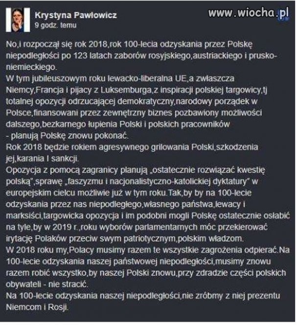 Wypisuje takie rzeczy