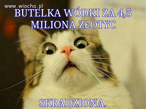Duński bar wypożyczył butelkę wódki.