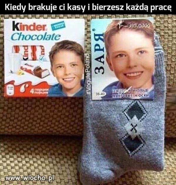 Za coś trzeba żyć