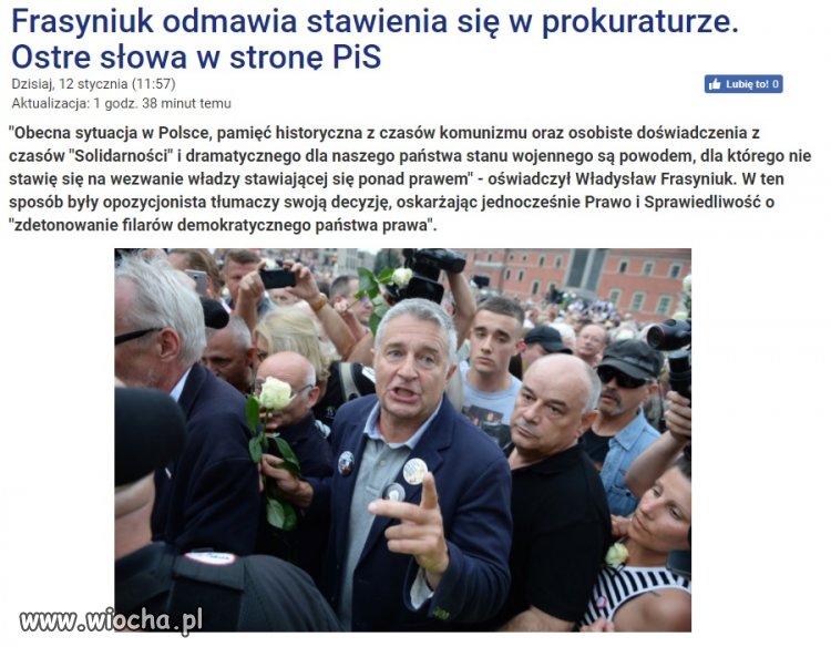 Art. 32. Zasada równości obywatela wobec prawa