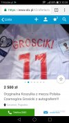 Ordżinal koszulka prosto z meczu :D 