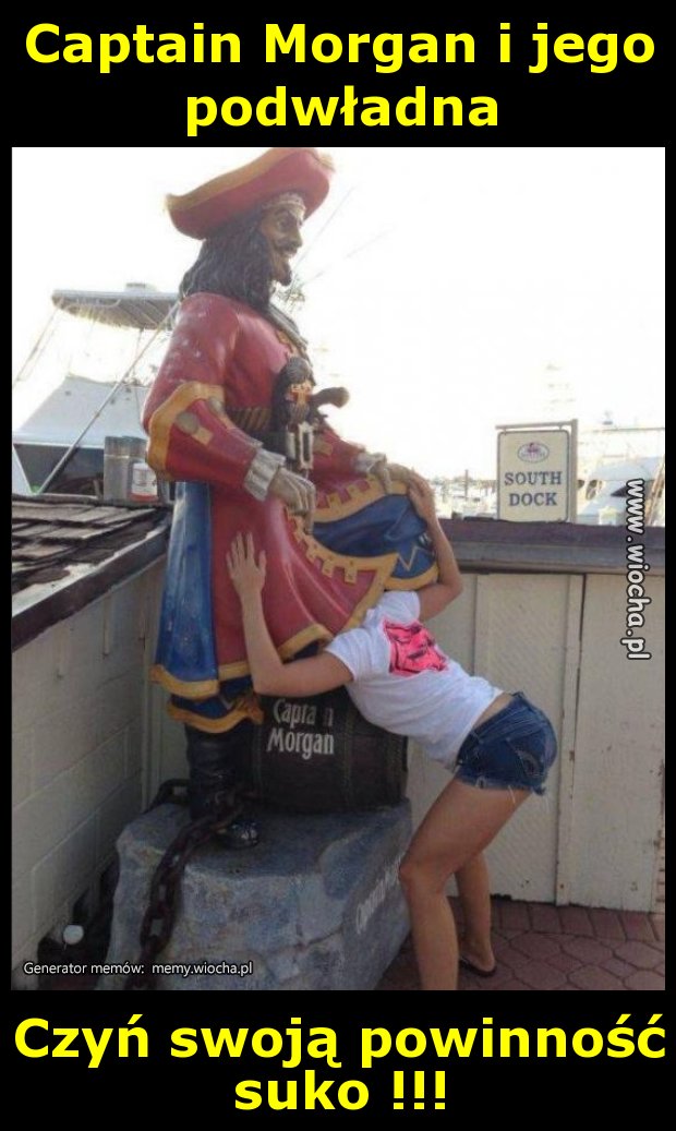 Captain Morgan i jego podwładna