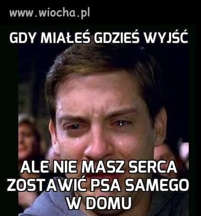 Gdy miałeś gdzieś wyjść