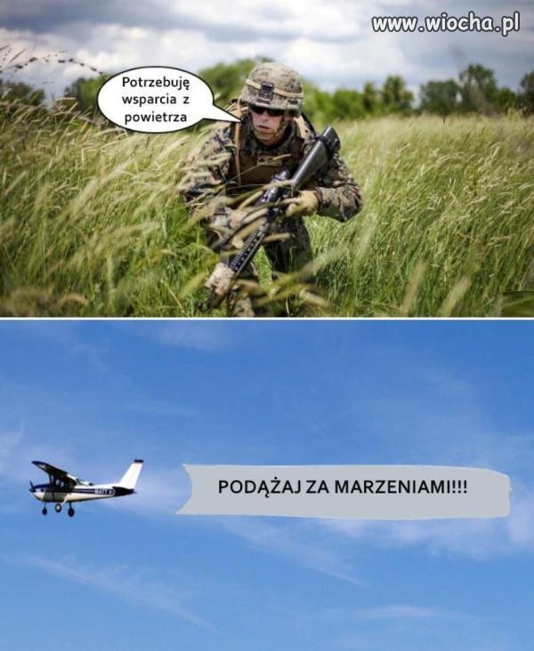 Wsparcie z powietrza