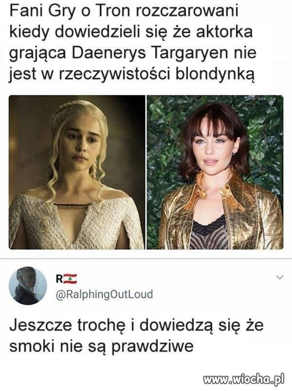 To dopiero będzie rozczarowanie