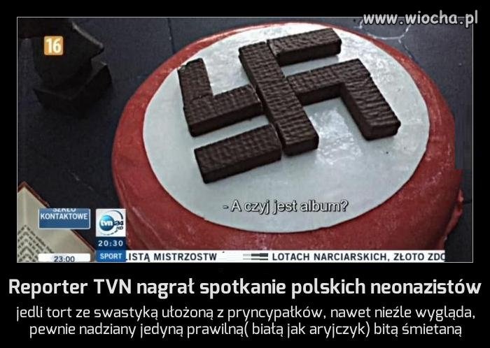 Reporter nagrał spotkanie polskich neonazistów