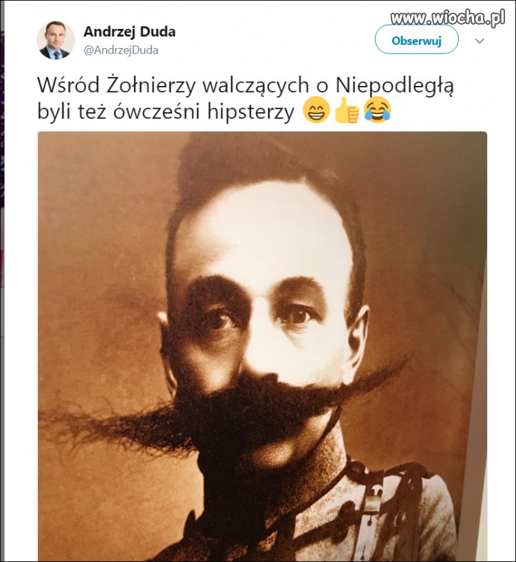 Niesmaczny żart prezydenta