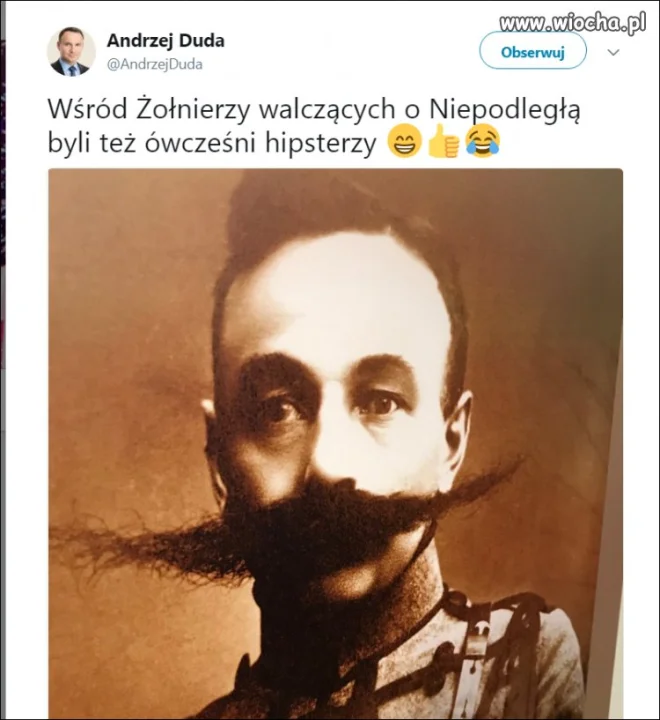 Niesmaczny żart prezydenta
