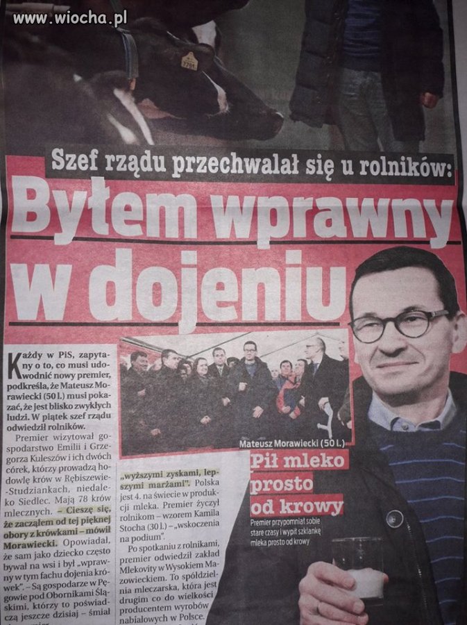 To bardzo przydatna umiejętność w polityce...