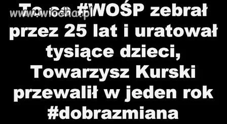 Takie porównanie.