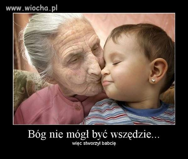 Dzisiaj dzień babci... 