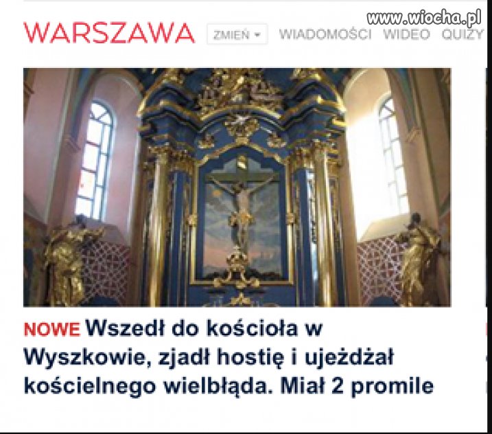 Dziękuje ci pijaku...