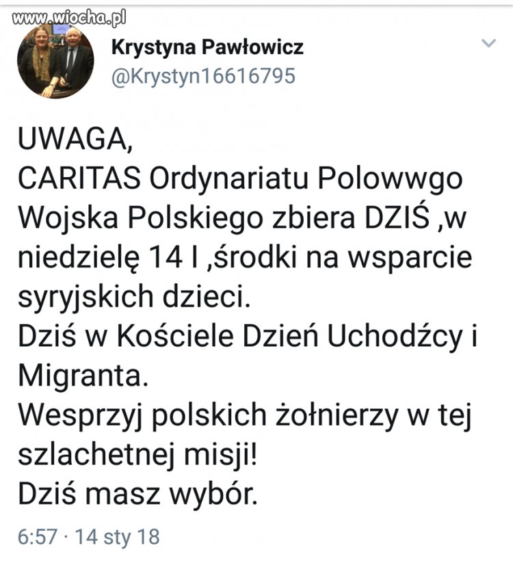 Krycha znów nadaje...