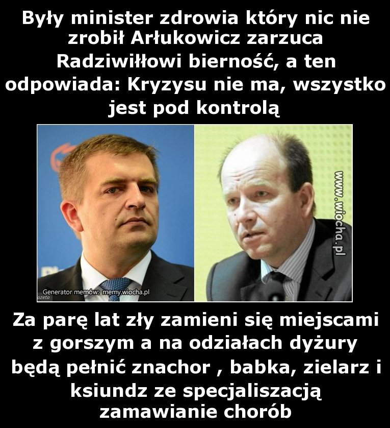 Ot tradycyjna wymiana uprzejmości miedzy nieudolniakami
