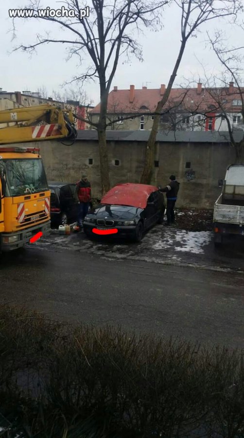 A tak panowie zabezpieczają twój samochód 