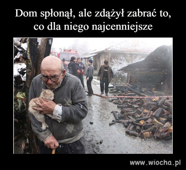 Szacunek dla tego człowieka. 