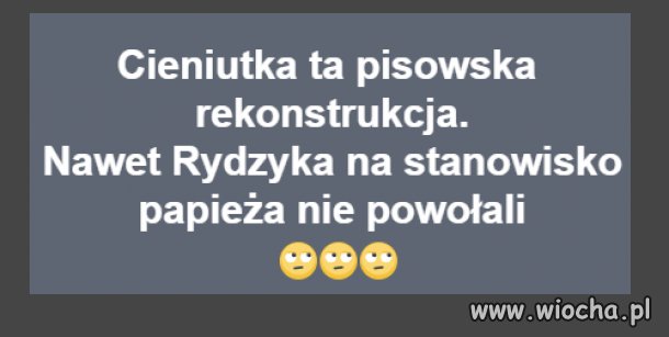 G... nie rekonstrukcja