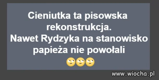G... nie rekonstrukcja