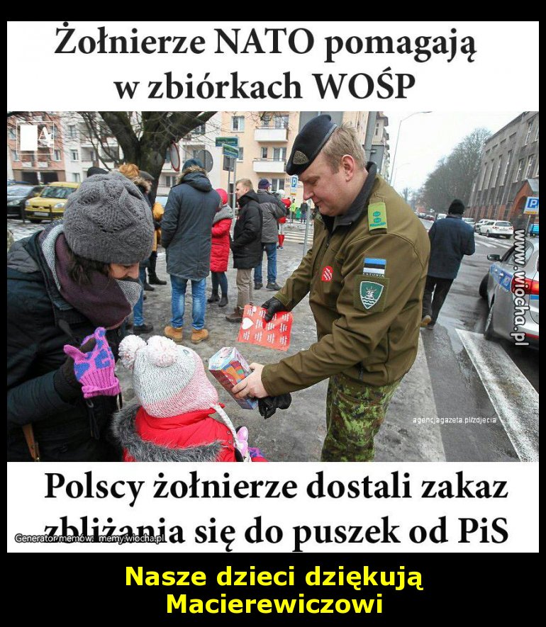 Nasze dzieci dziękują Macierewiczowi
