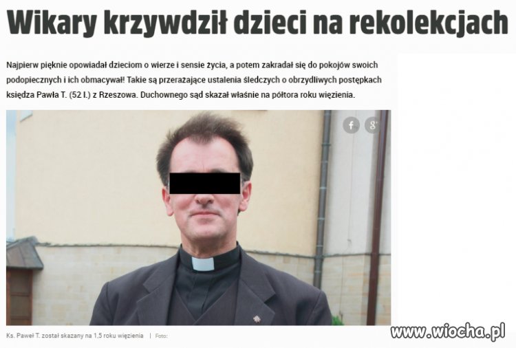 Śmieszny wyrok dla pedofila... 