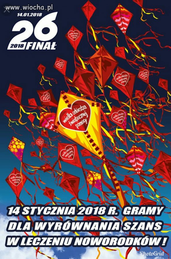 Ja tylko przypomnę jaki jest cel 26 finału WOŚP