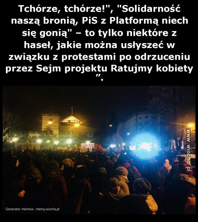 Tchórze, tchórze!", "Solidarność naszą