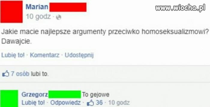 Najlepszy argument