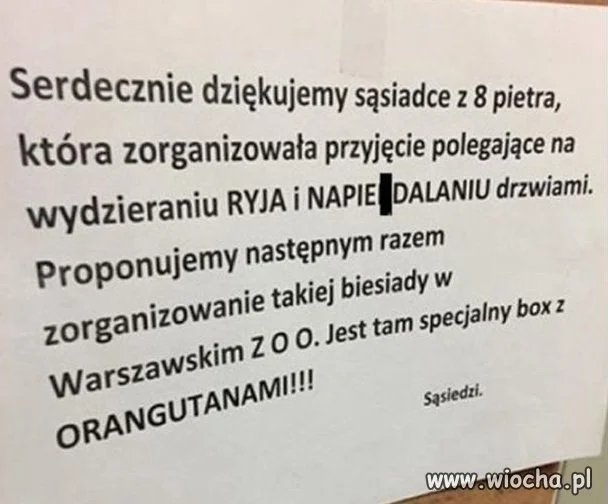 Szczerzy sąsiedzi