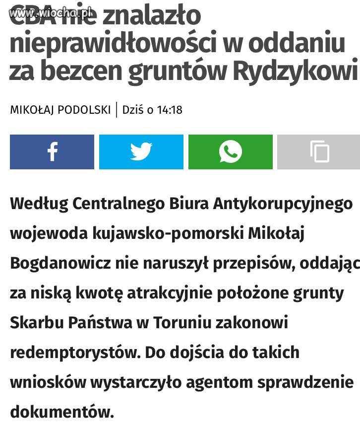 I po co było wszczynać 