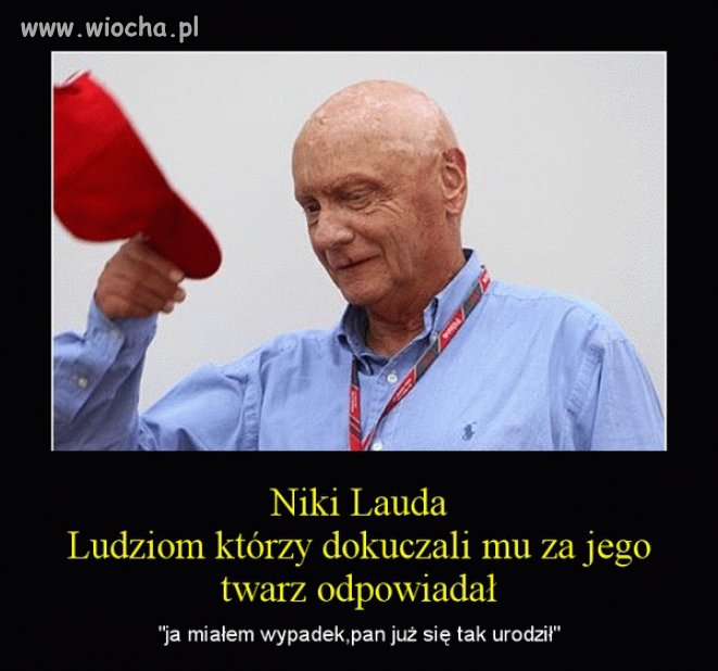 Mistrz kierownicy i ciętej riposty